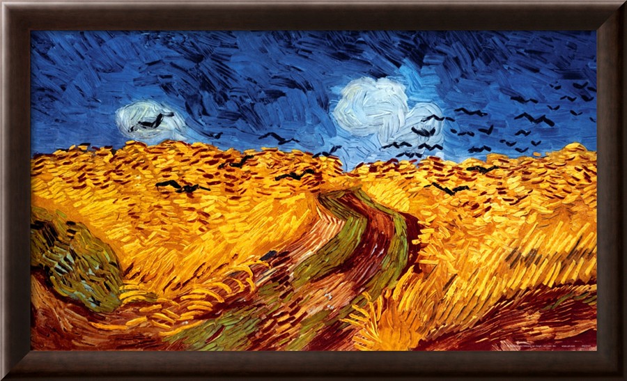 Wheatfield with Crows - Vincent Van Gogh Paintings